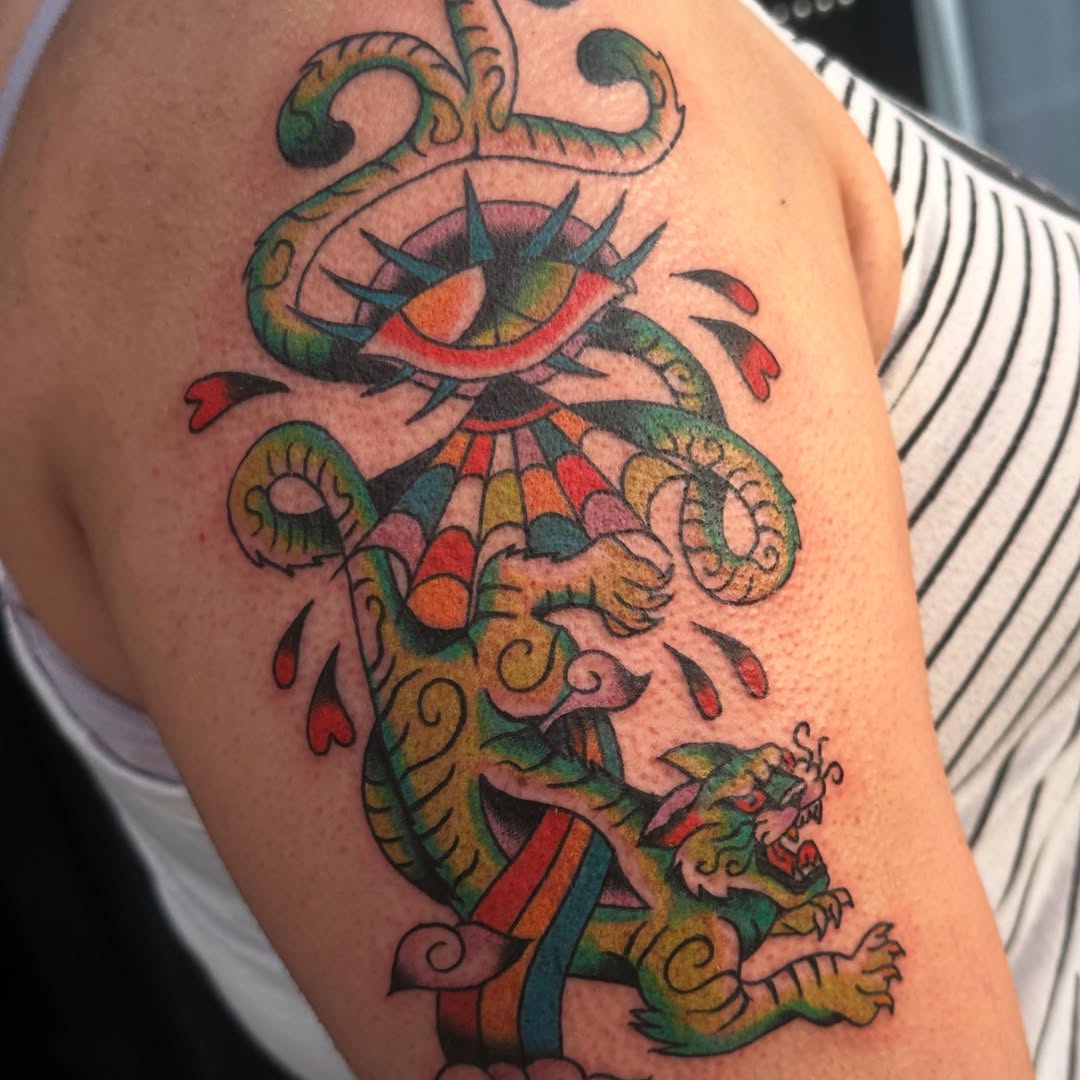 Tattoo by @uhmuh β new_school