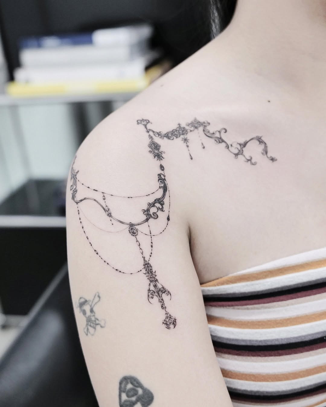 Tattoo by @aebak_tattoo — fine_line, ornamental