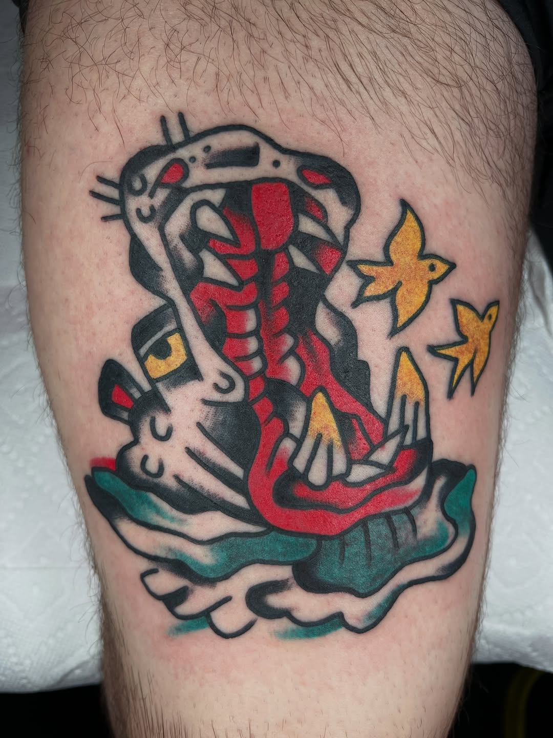 Tattoo by @joecorraltattooer โ american_traditional