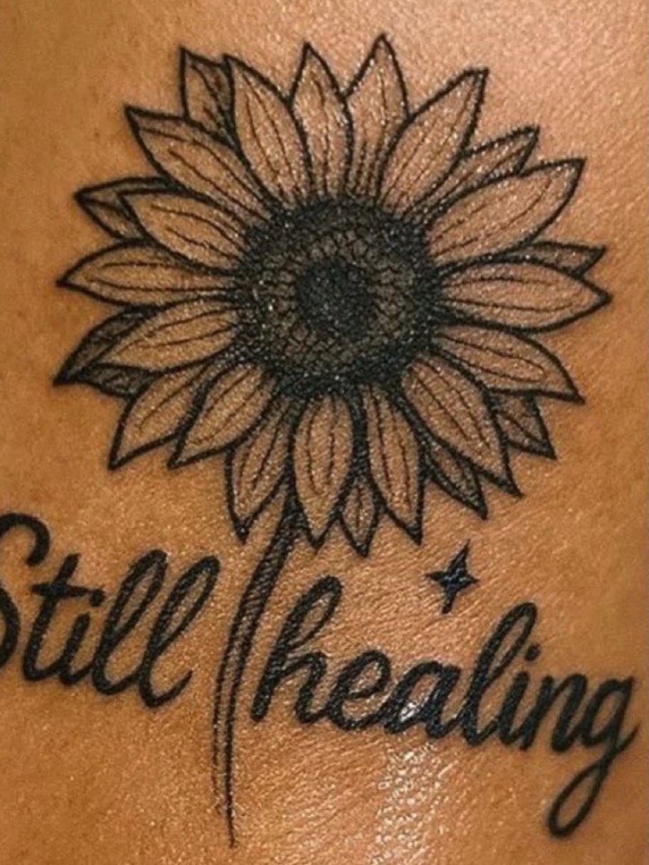 Tattoo by @bean_didittatz — lettering_script