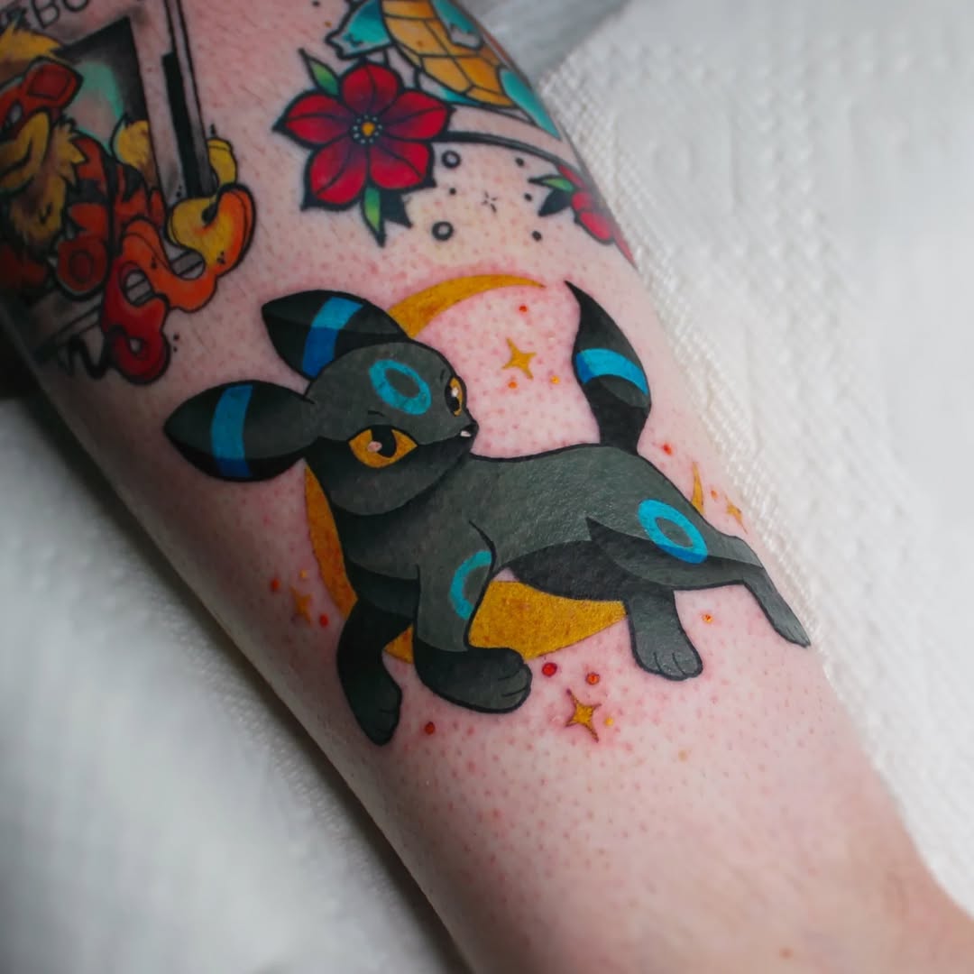 Tattoo by @therealinnerlip — new_school, anime