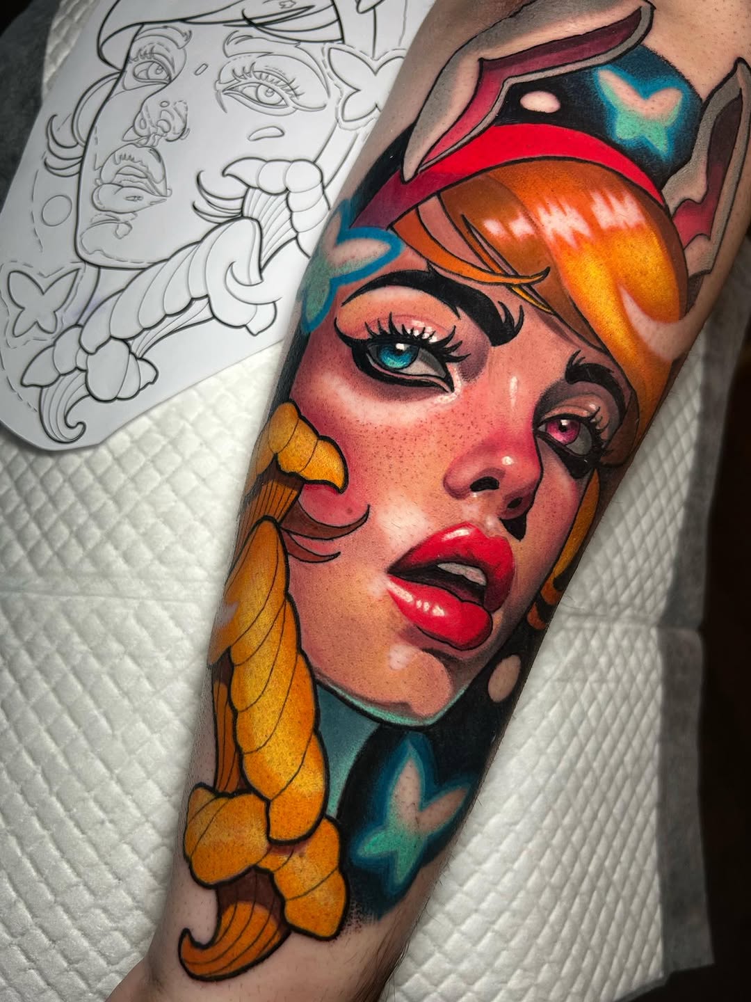 Tattoo by @teamrockettattoo — new_school, realism