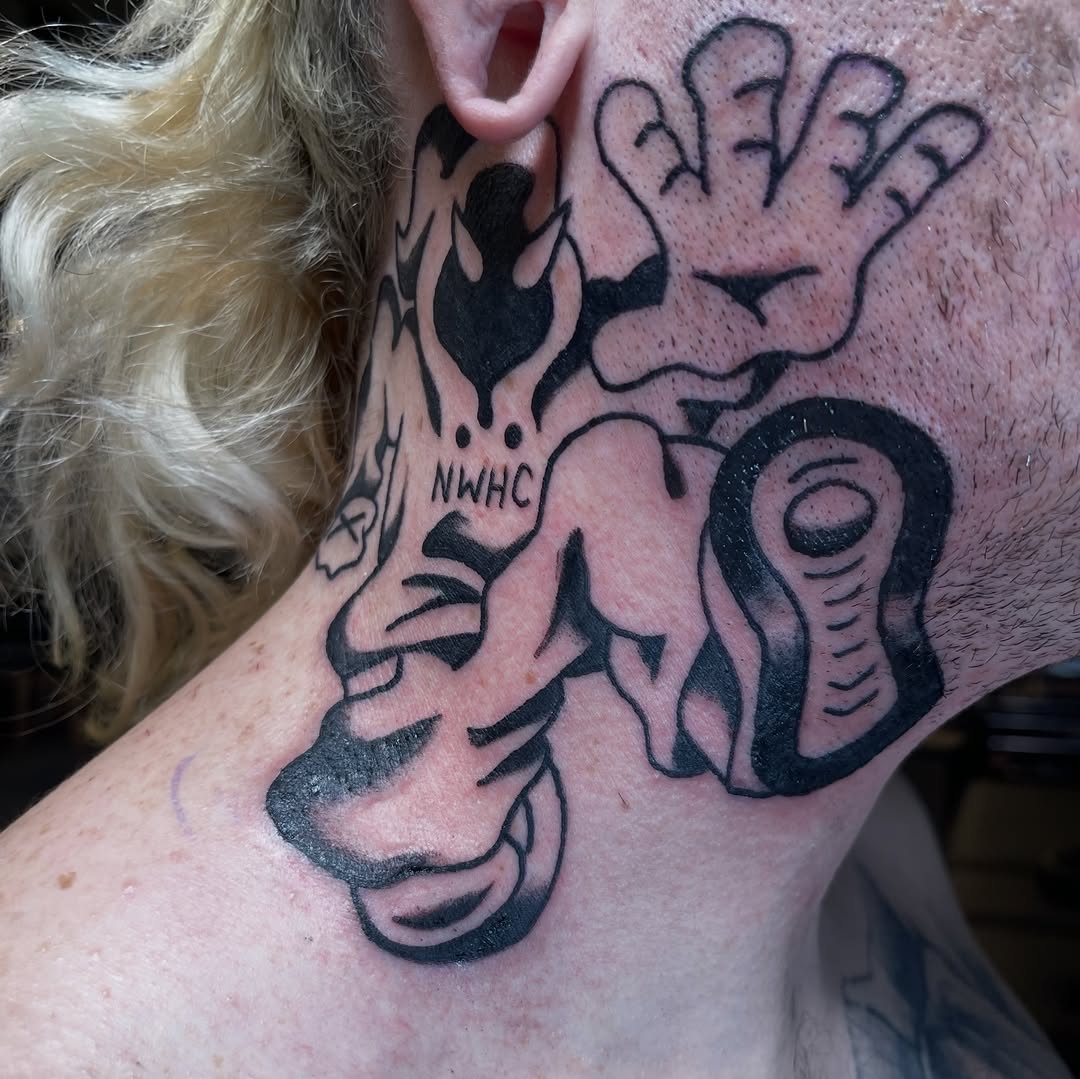Tattoo by @corylarge — new_school