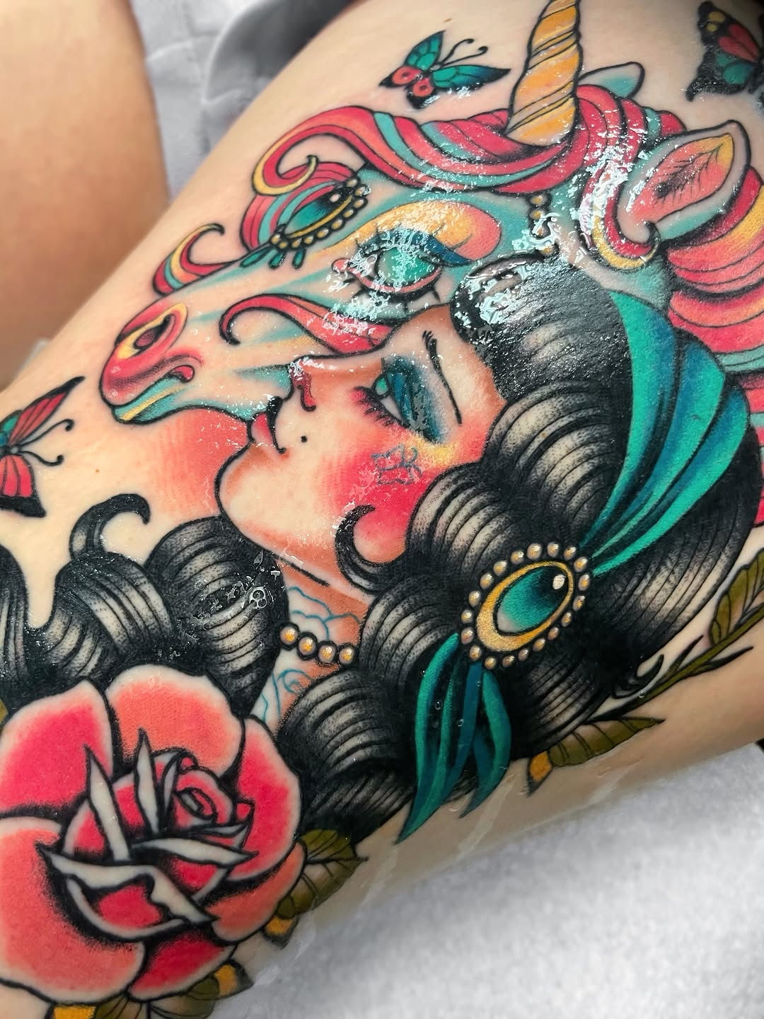 Tattoo by @anabellmorotattoos — neo_traditional, realism
