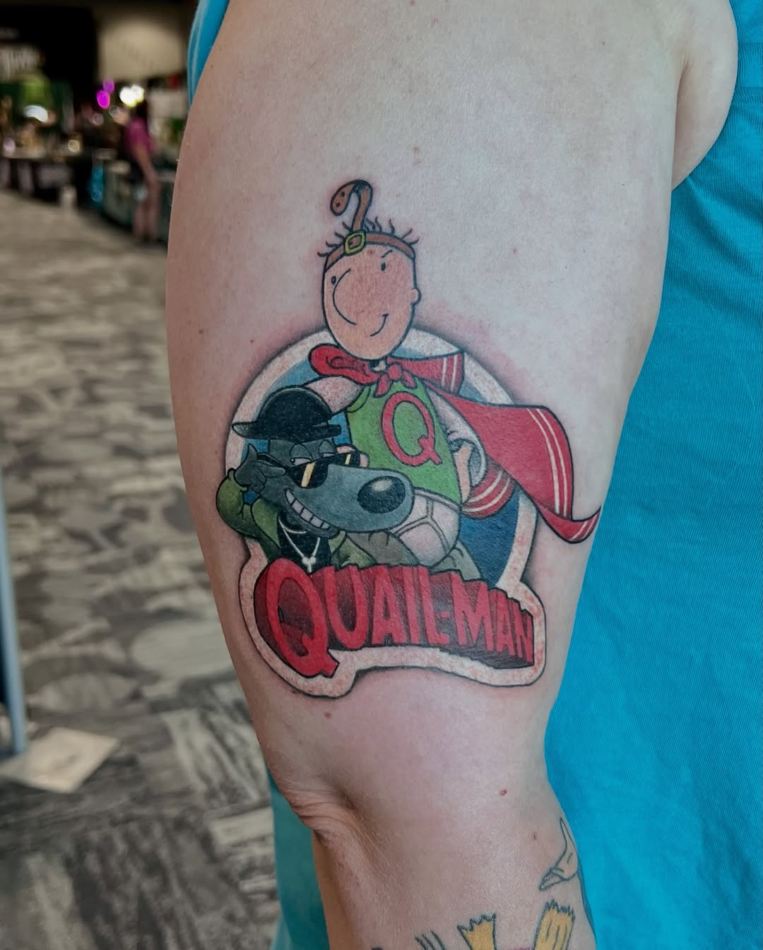 Tattoo by @kendallorlando — new_school, anime