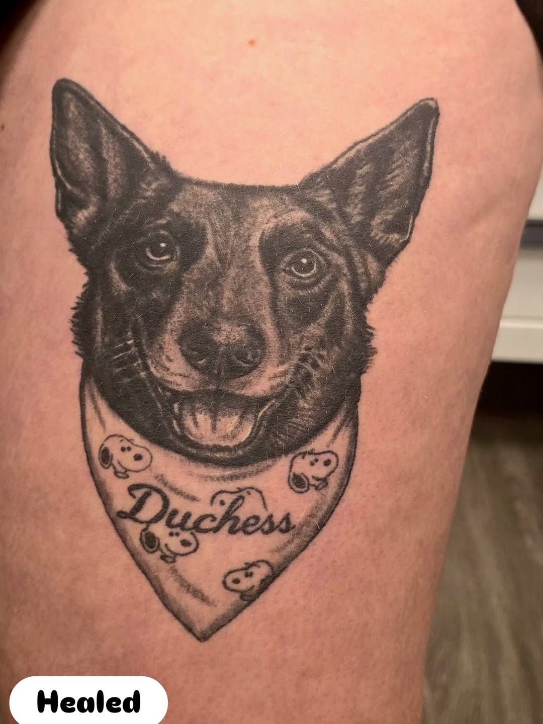 Tattoo by @karleyinks โ realism, black_and_grey