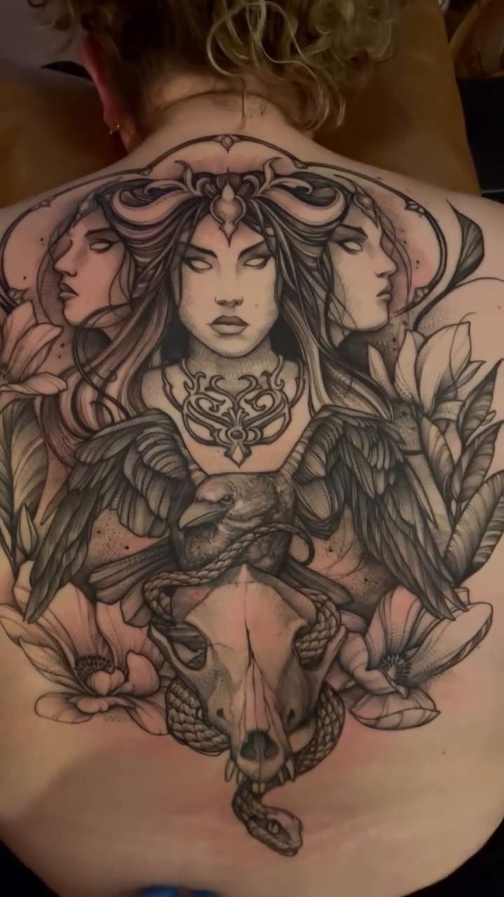 Tattoo by @jacobkearney — illustrative, black_and_grey