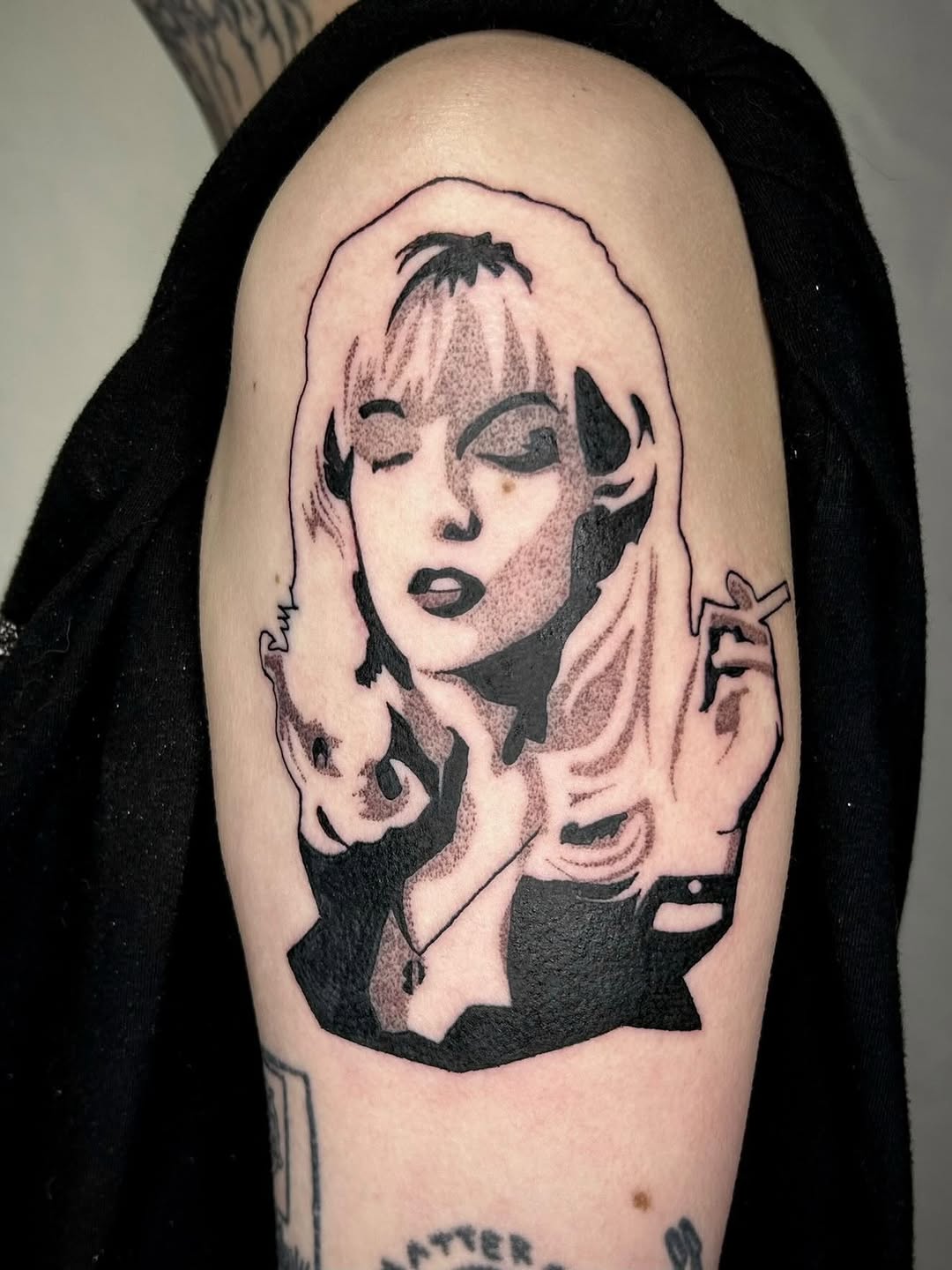 Tattoo by @austincpratttattoo — black_and_grey, realism
