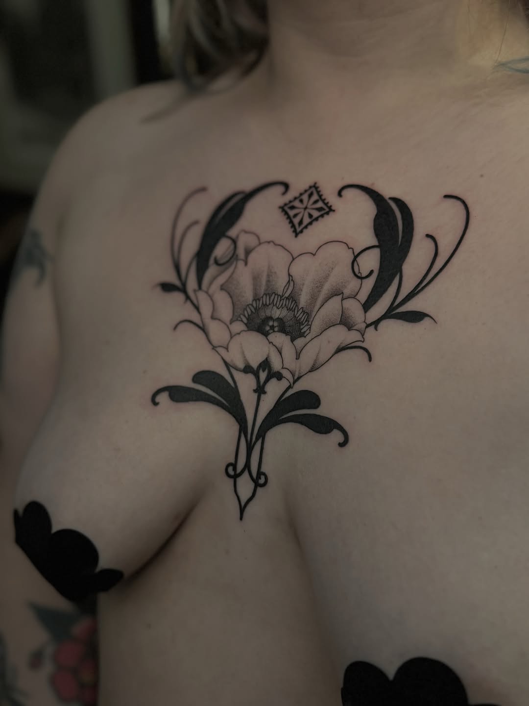 Tattoo by @niemo_tattoo — black_and_grey