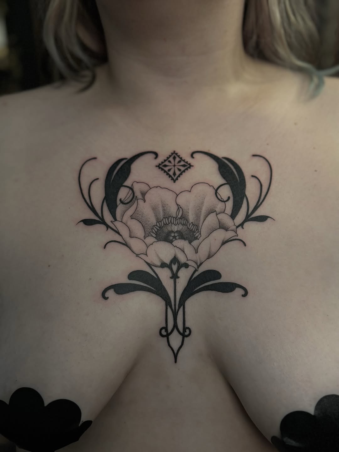 Tattoo by @niemo_tattoo — black_and_grey