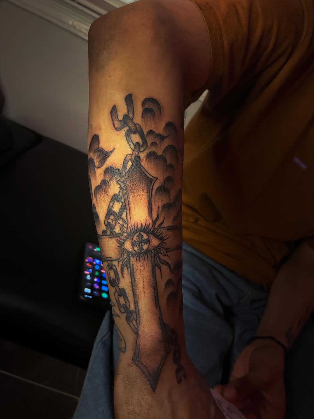 Tattoo by @iinkedbyrenn — black_and_grey