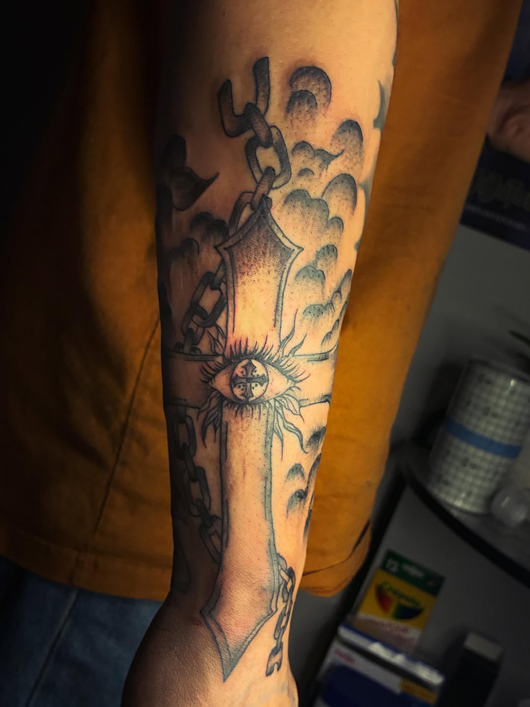 Tattoo by @iinkedbyrenn — black_and_grey