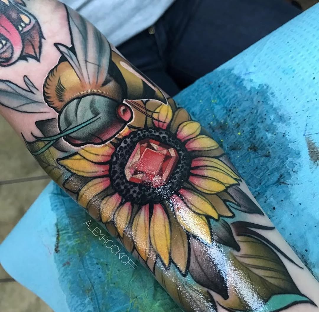 Tattoo by @alexrockoff โ neo_traditional, realism