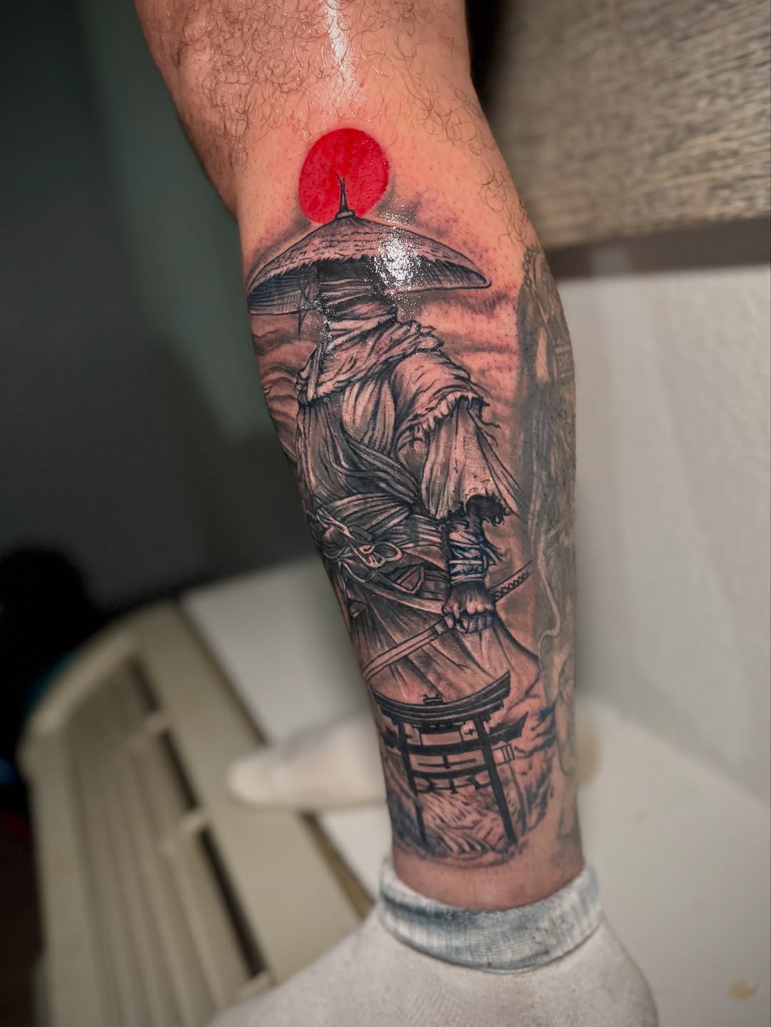 Tattoo by @tenaciousdiip โ realism, japanese_irezumi