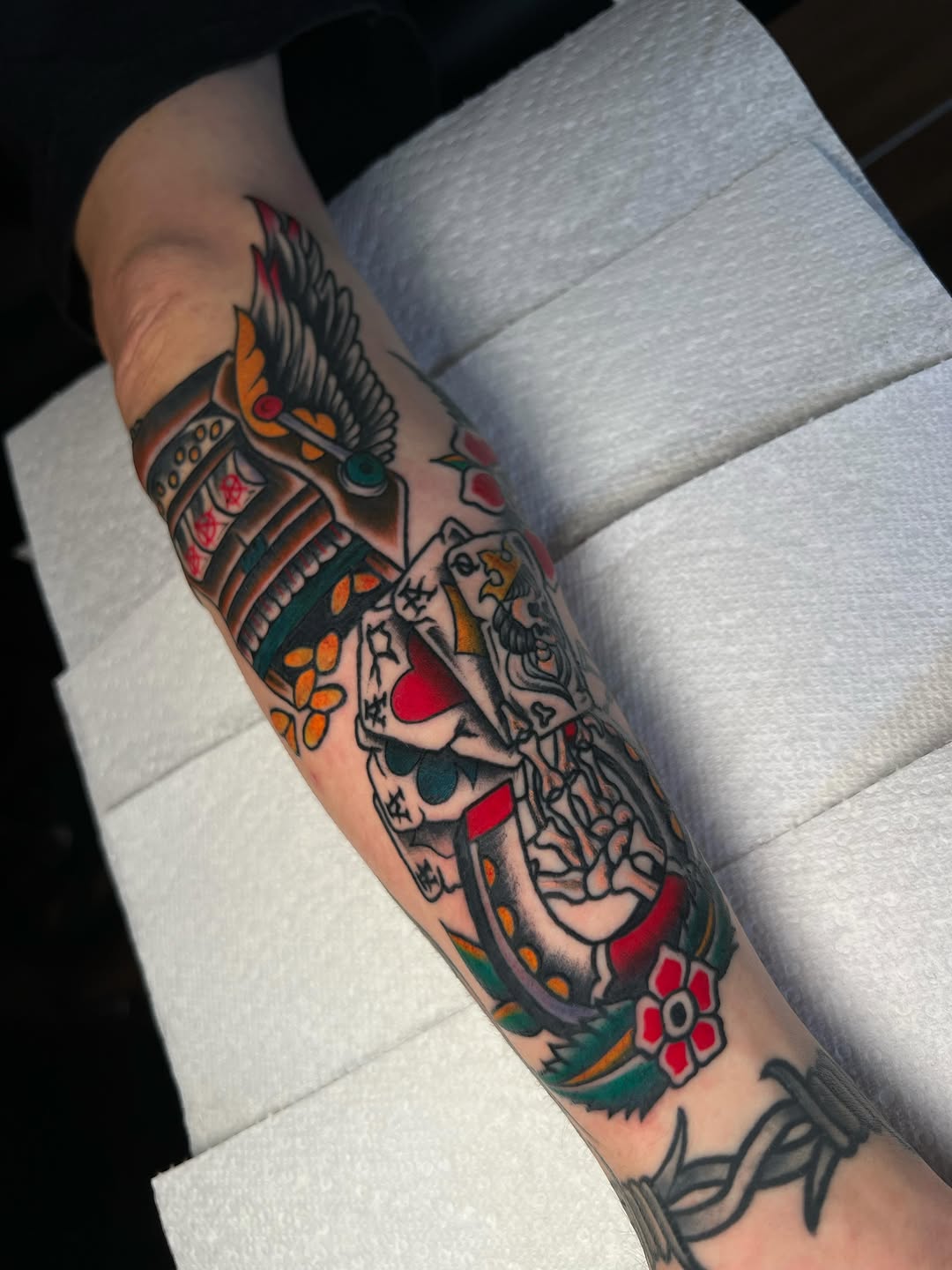 Tattoo by @mezatatt2 โ american_traditional