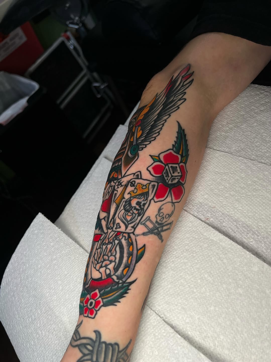 Tattoo by @mezatatt2 โ american_traditional