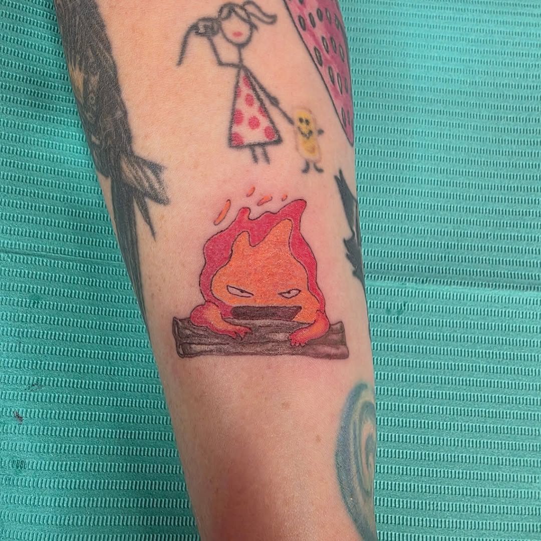 Tattoo by @callmemidas — illustrative, anime
