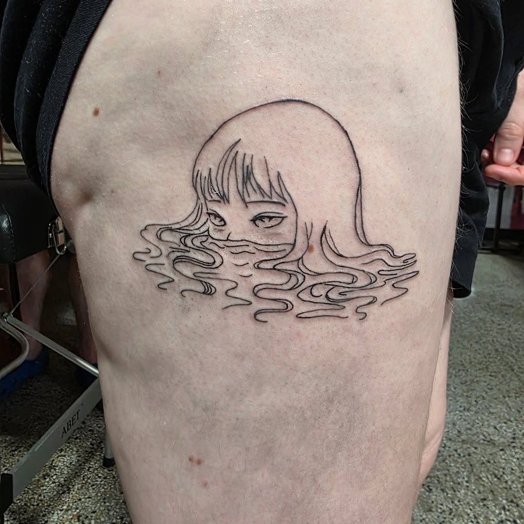 Tattoo by @callmemidas — illustrative, fine_line