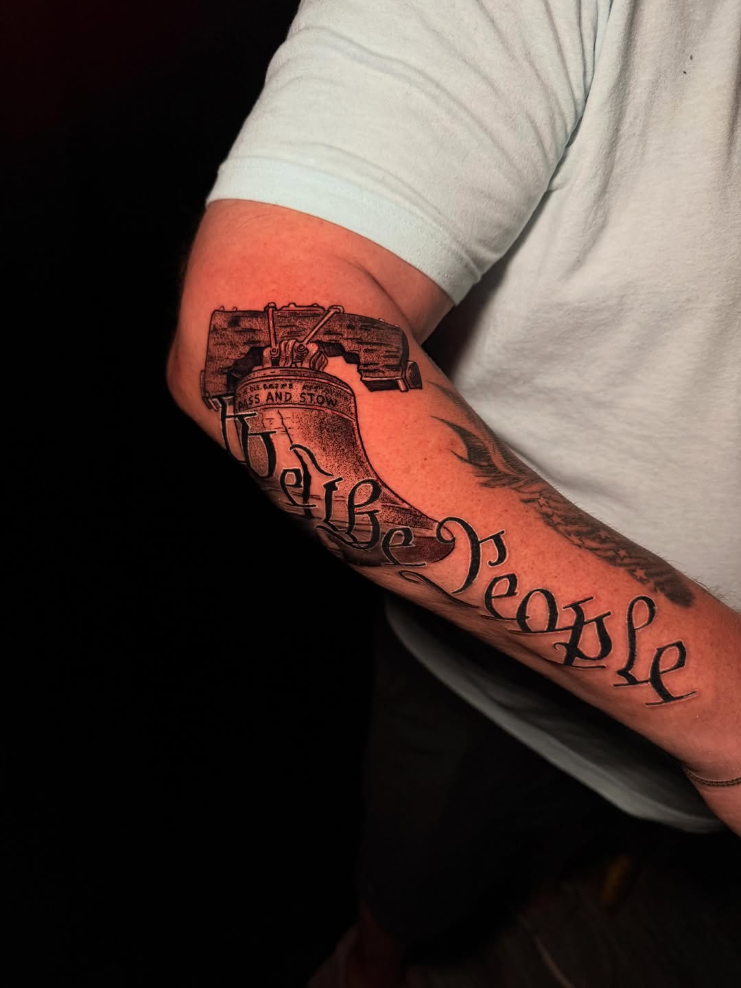 Tattoo by @justnic_ink13 — lettering_script, black_and_grey