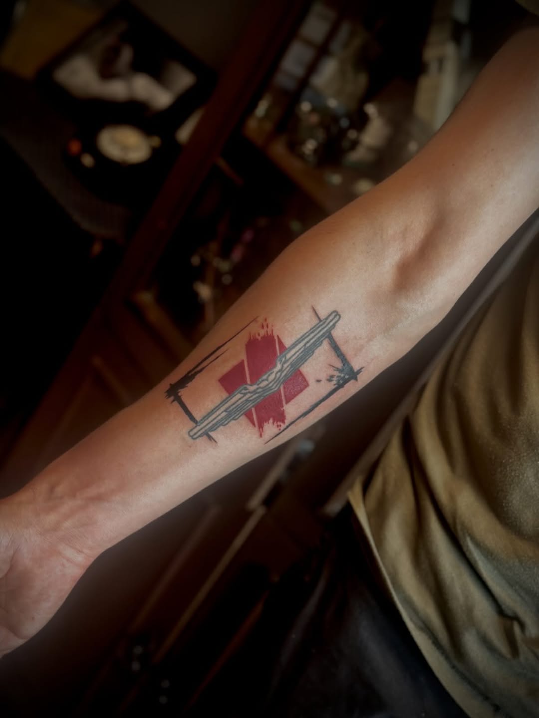 Tattoo by @ink.of.winchester — illustrative, black_and_grey