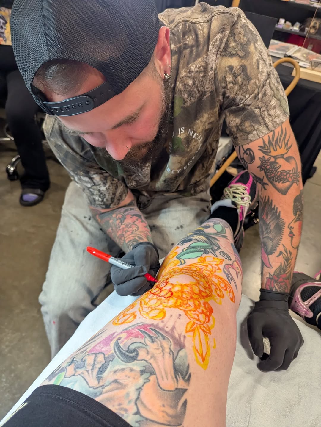 Tattoo by @theswiftstorm — illustrative, black_and_grey