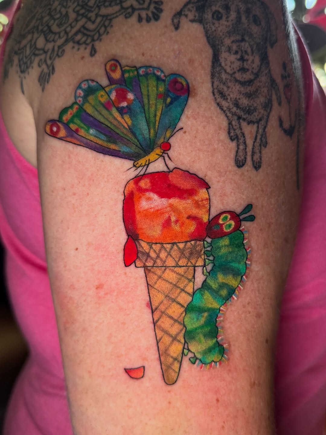 Tattoo by @boobyhill_ β illustrative, new_school
