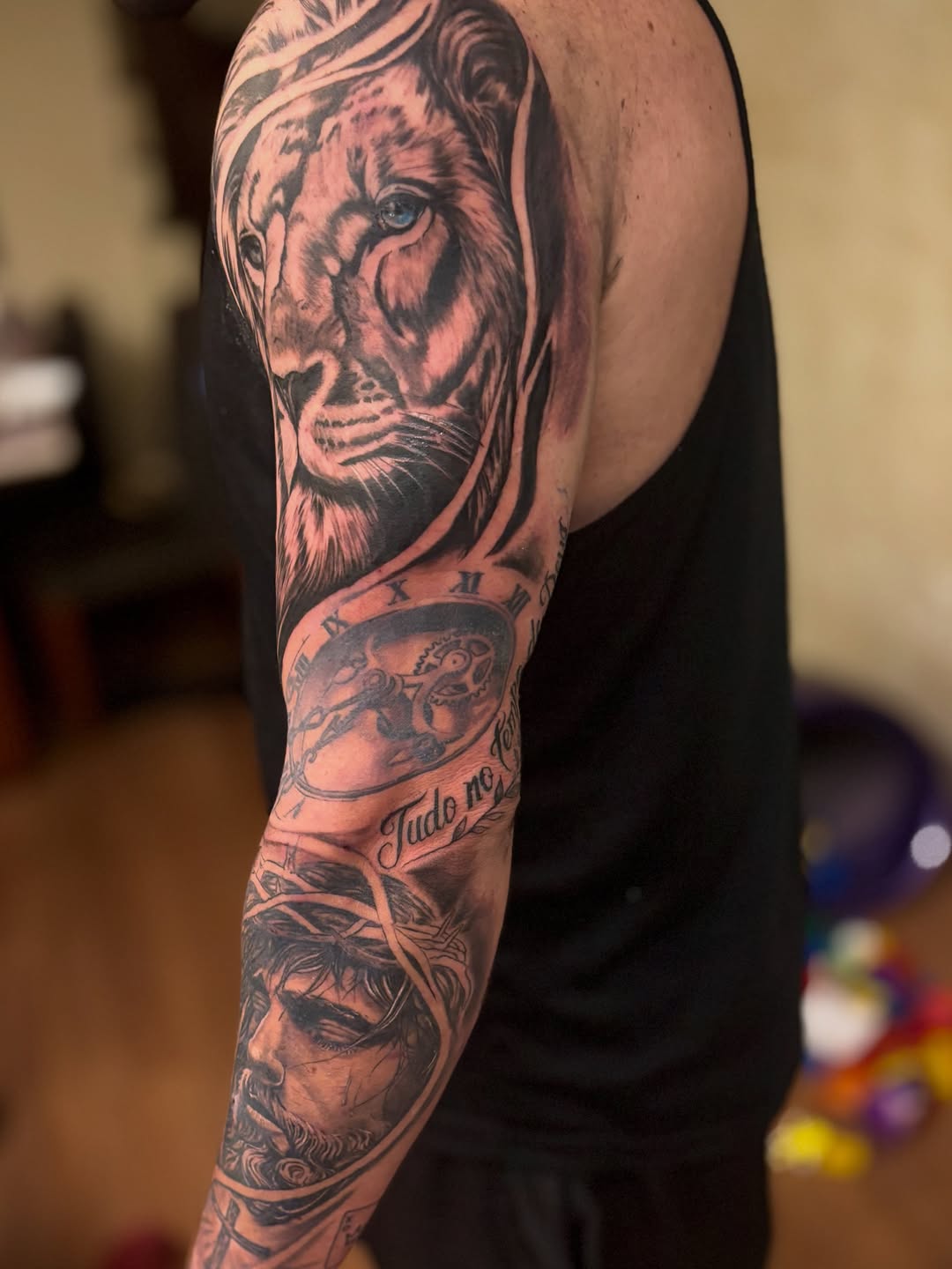Tattoo by @mauricio_goiss — realism, black_and_grey
