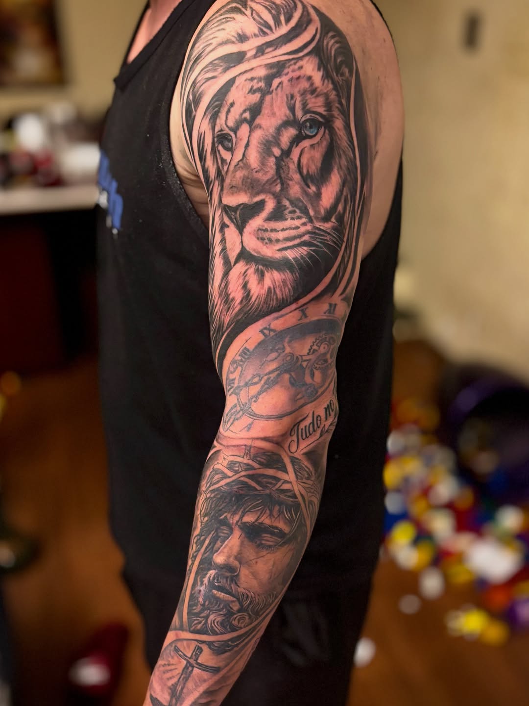 Tattoo by @mauricio_goiss — realism, black_and_grey