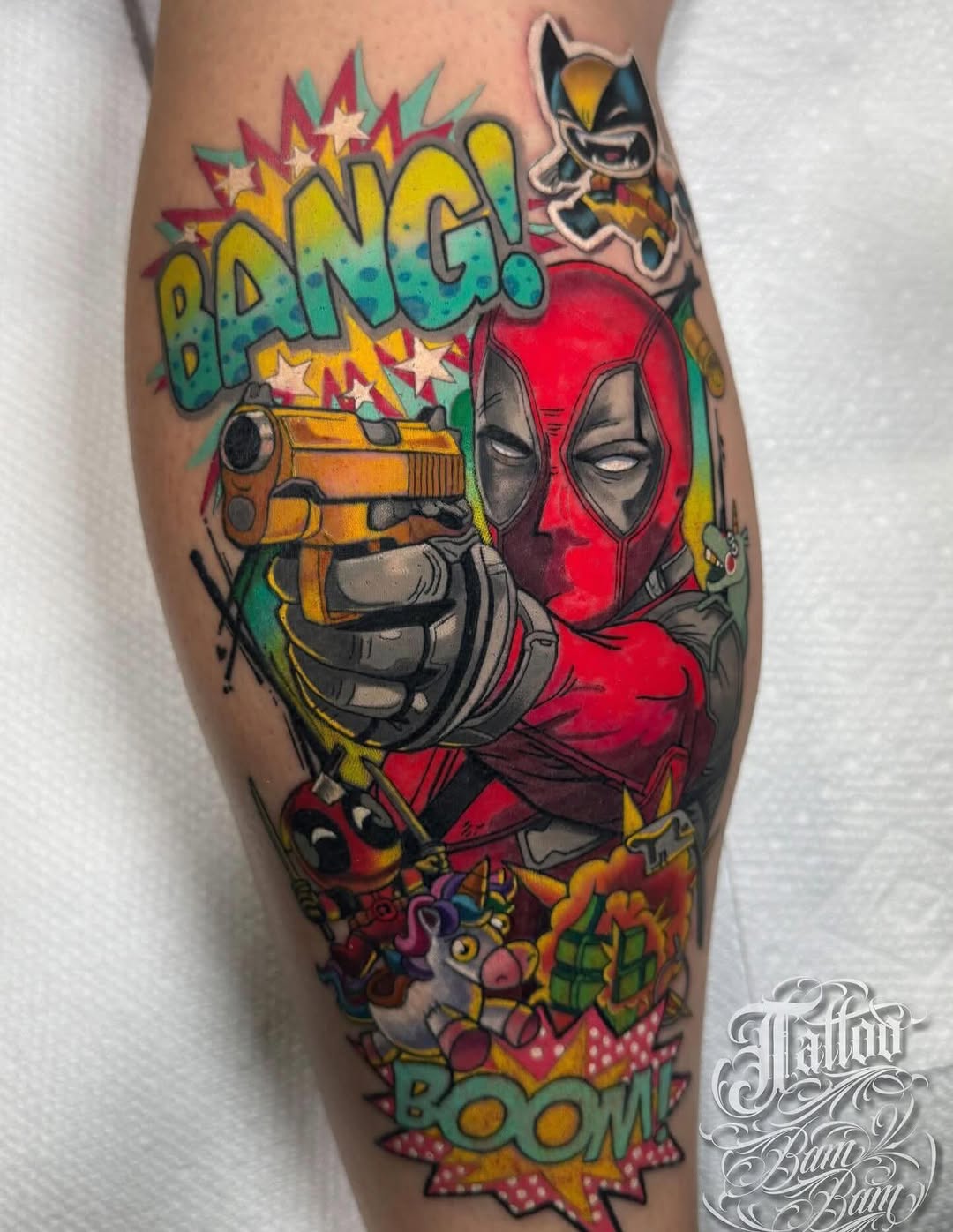 Tattoo by @tattoobambam — new_school