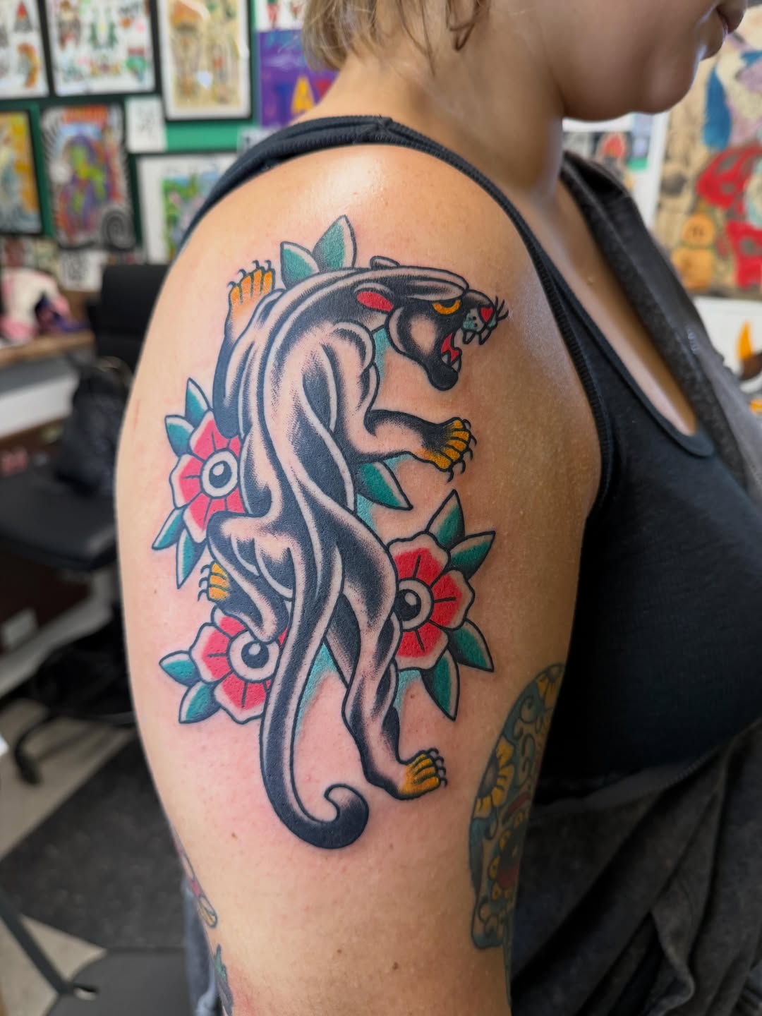 Tattoo by @tattooskii — american_traditional