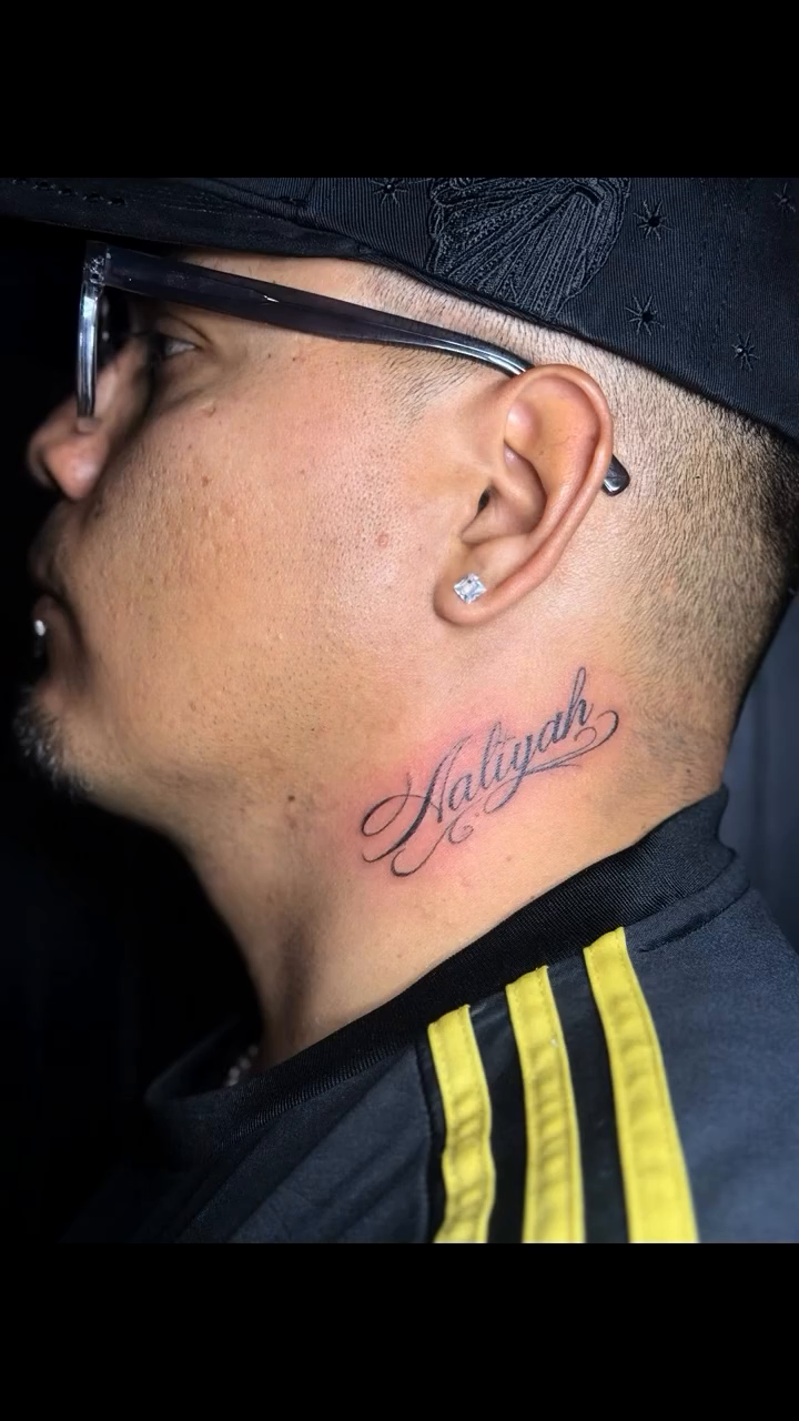Tattoo by @lookatme.2o — lettering_script, fine_line