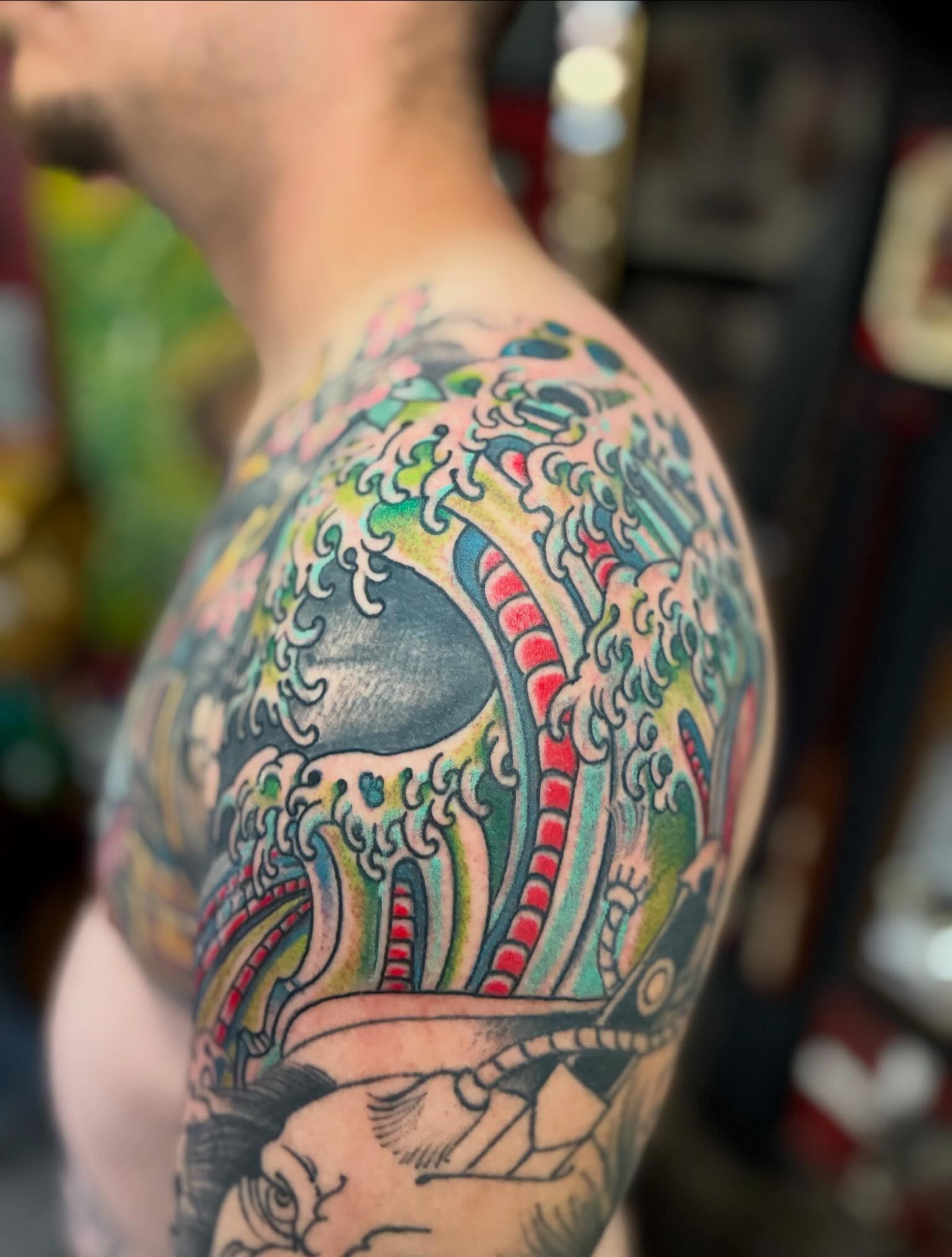Tattoo by @joeyknucklestattoo — japanese_irezumi