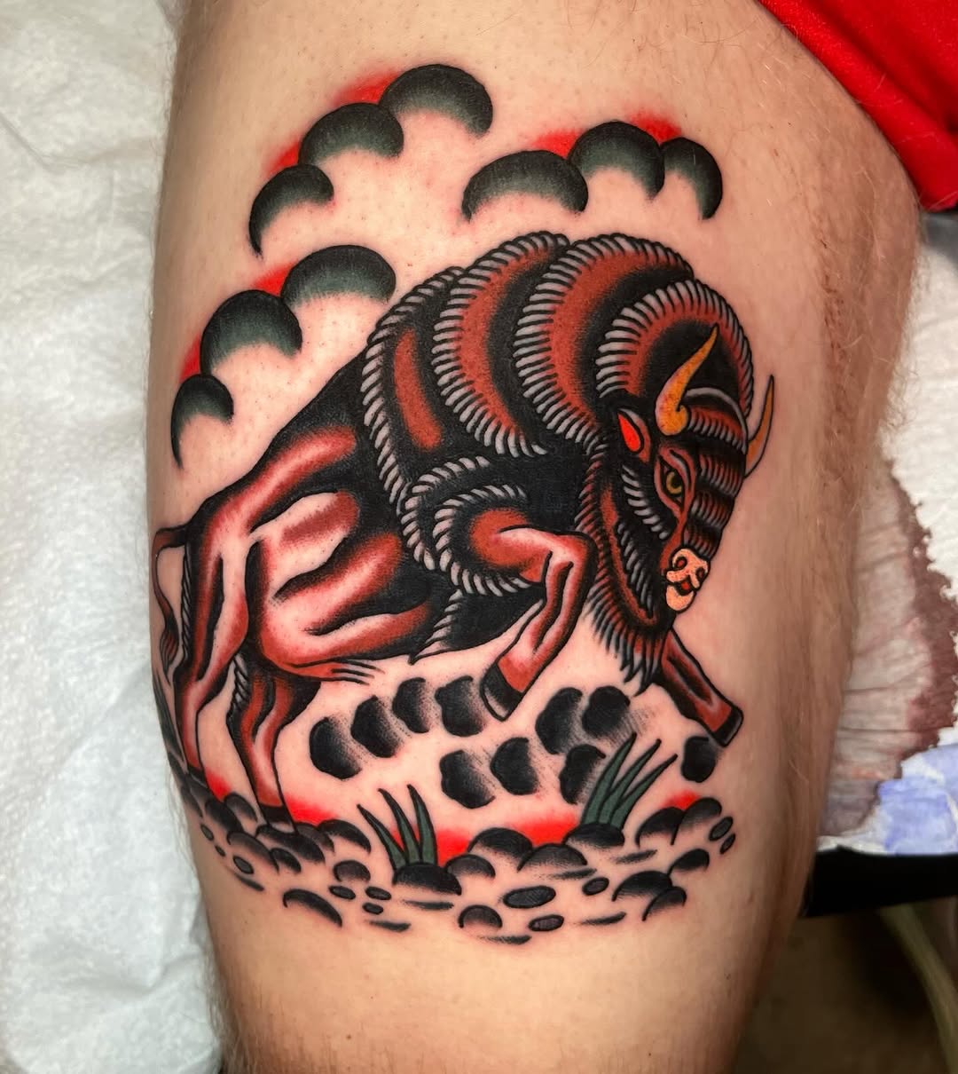 Tattoo by @mustyrattats — american_traditional