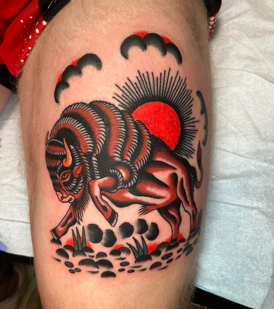 Tattoo by @mustyrattats — american_traditional