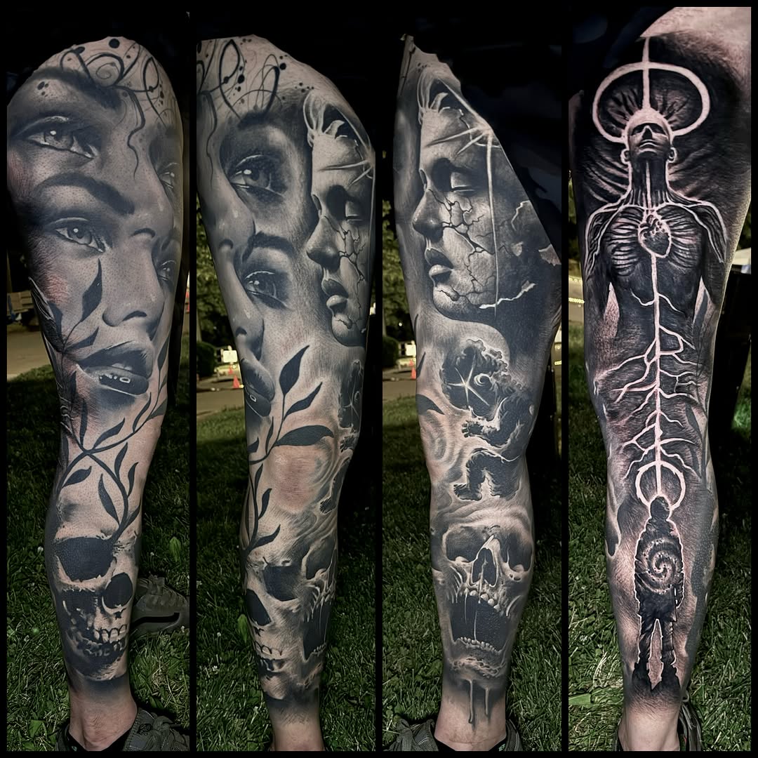 Tattoo by @petecarreno — black_and_grey, realism