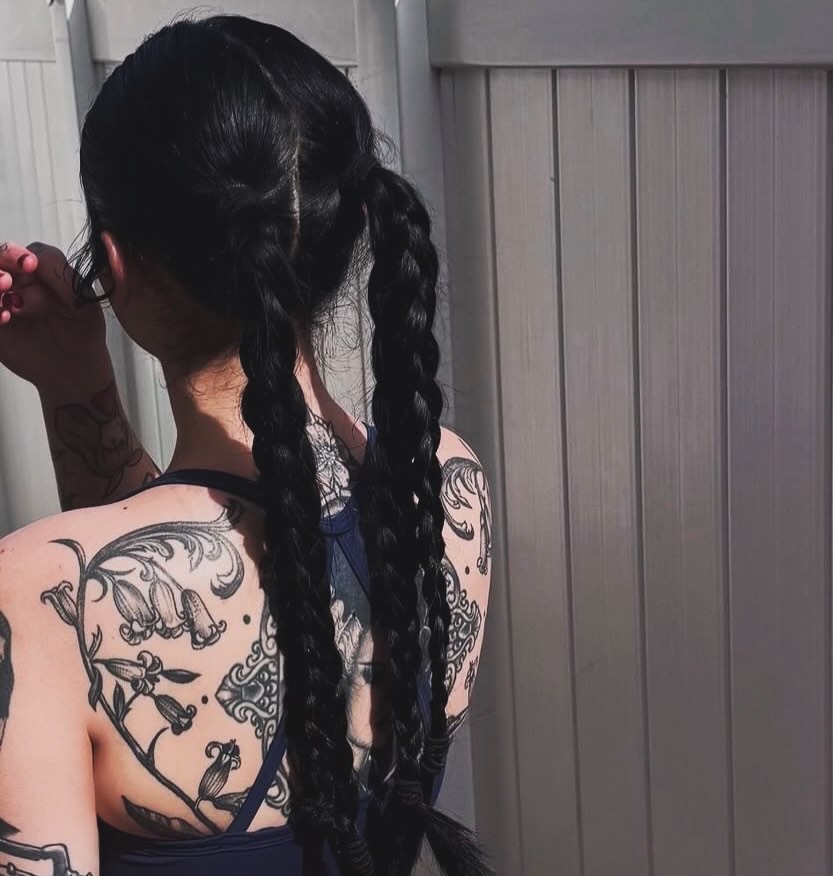 Tattoo by @tatsproshops โ blackwork
