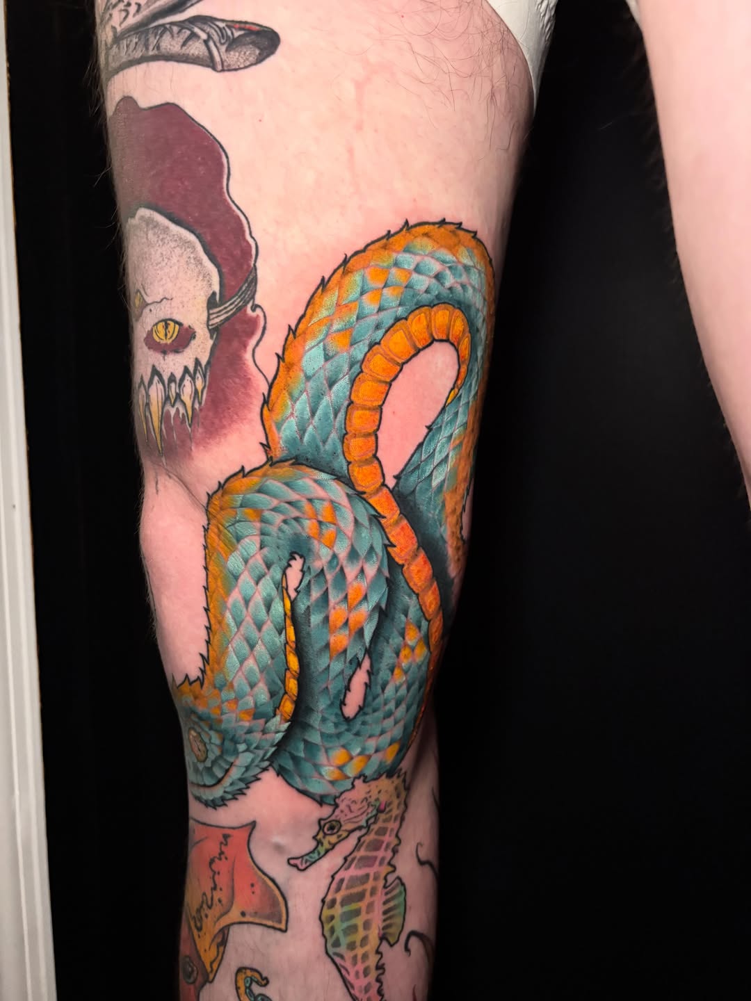 Tattoo by @snakesandseaweed β neo_traditional