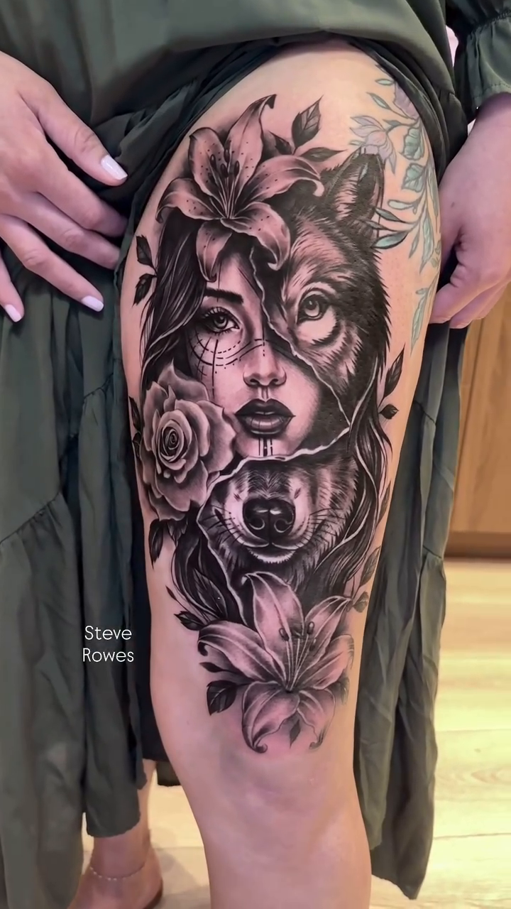 Tattoo by @steverowes — dark_realism, black_and_grey