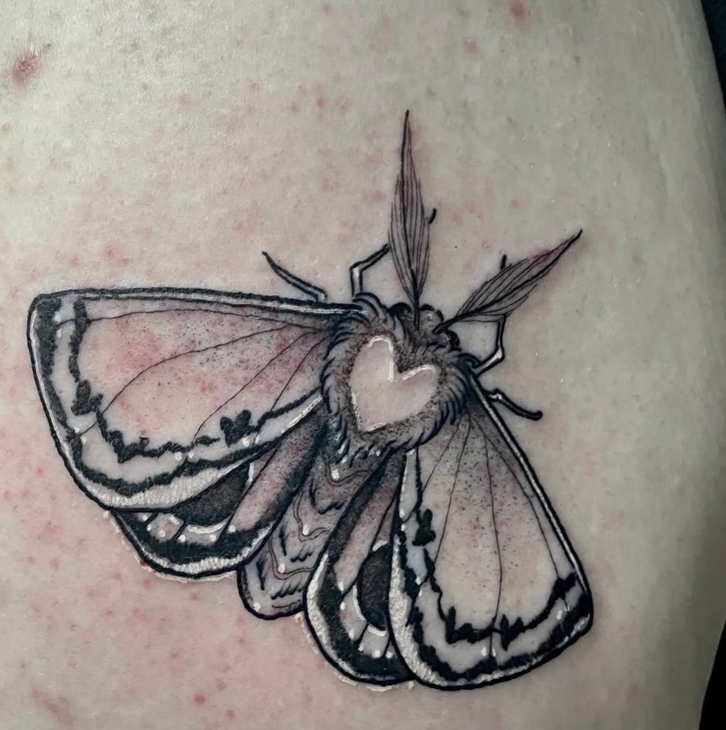 Tattoo by @joyinsorrowtattoo — black_and_grey, fine_line