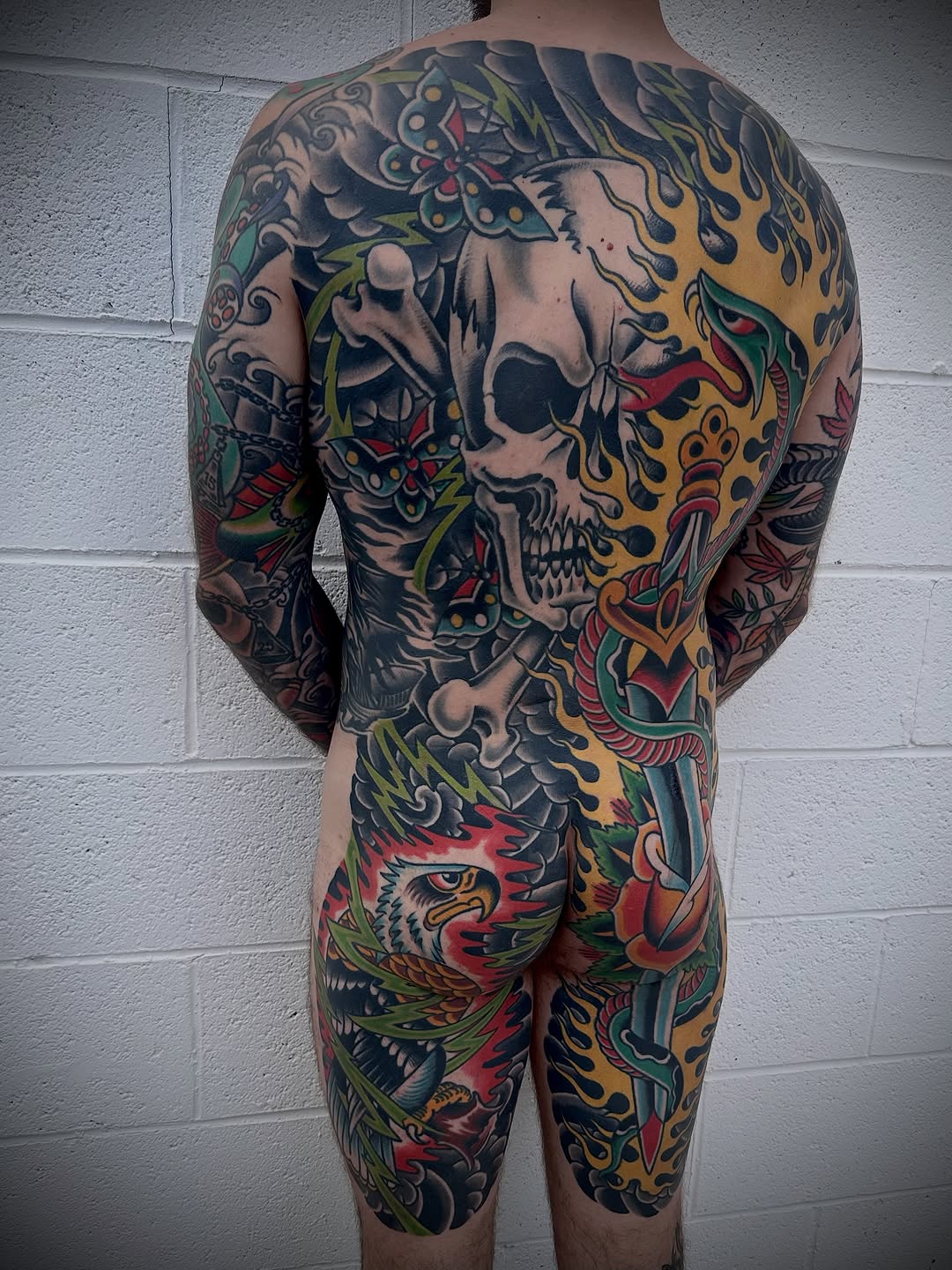 Tattoo by @t_hundahl — american_traditional, neo_traditional