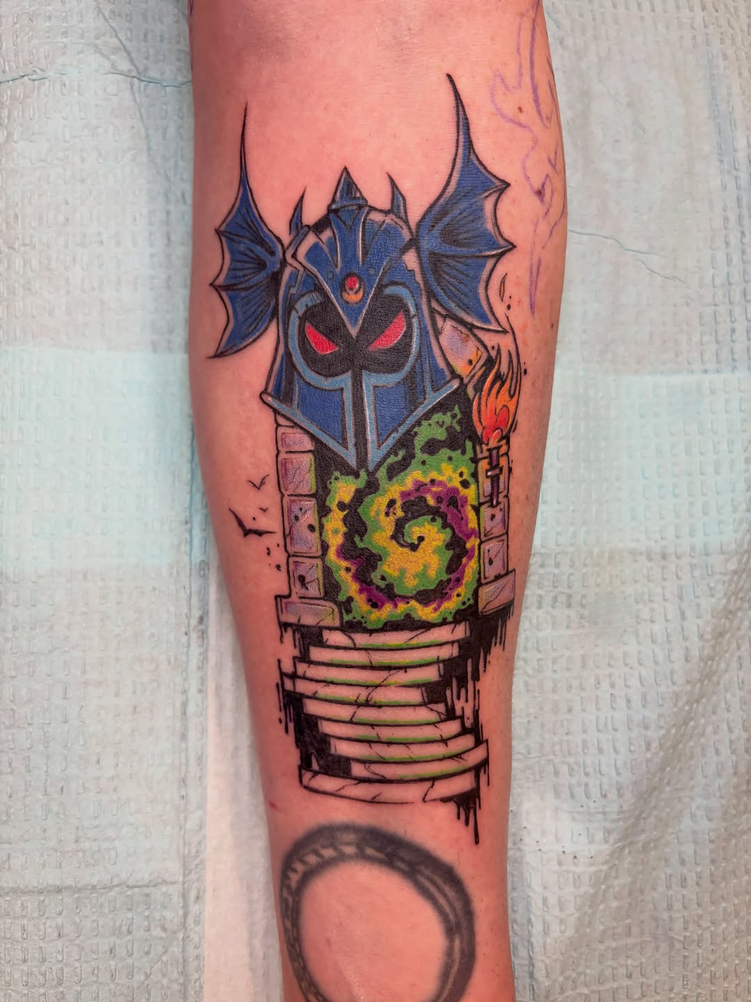 Tattoo by @firestarterink — new_school