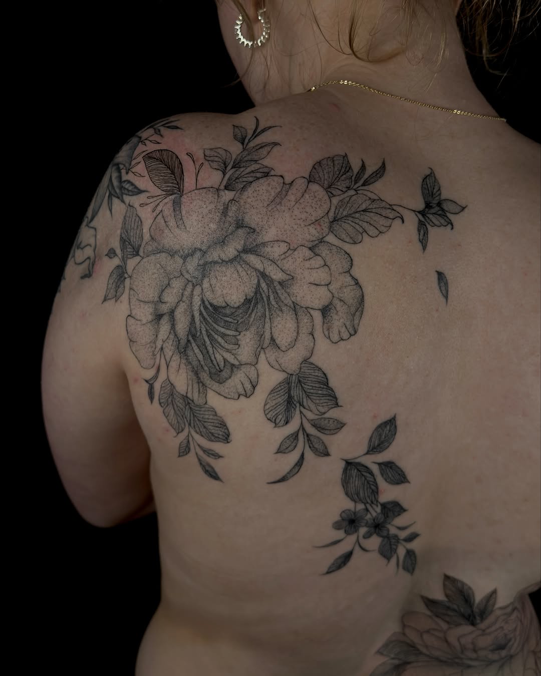 Tattoo by @olliebrenner — dotwork