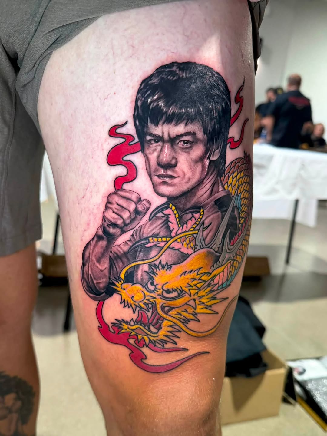 Tattoo by @coreybaileyart — realism, japanese_irezumi