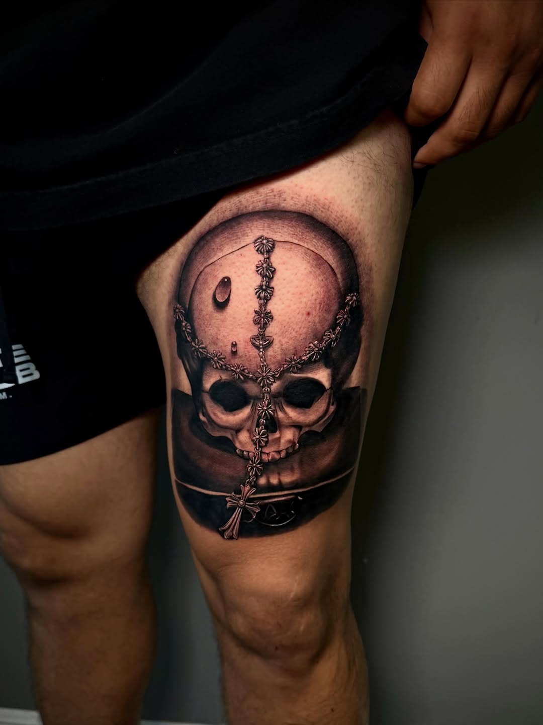 Tattoo by @ocks_tattoos β realism, black_and_grey