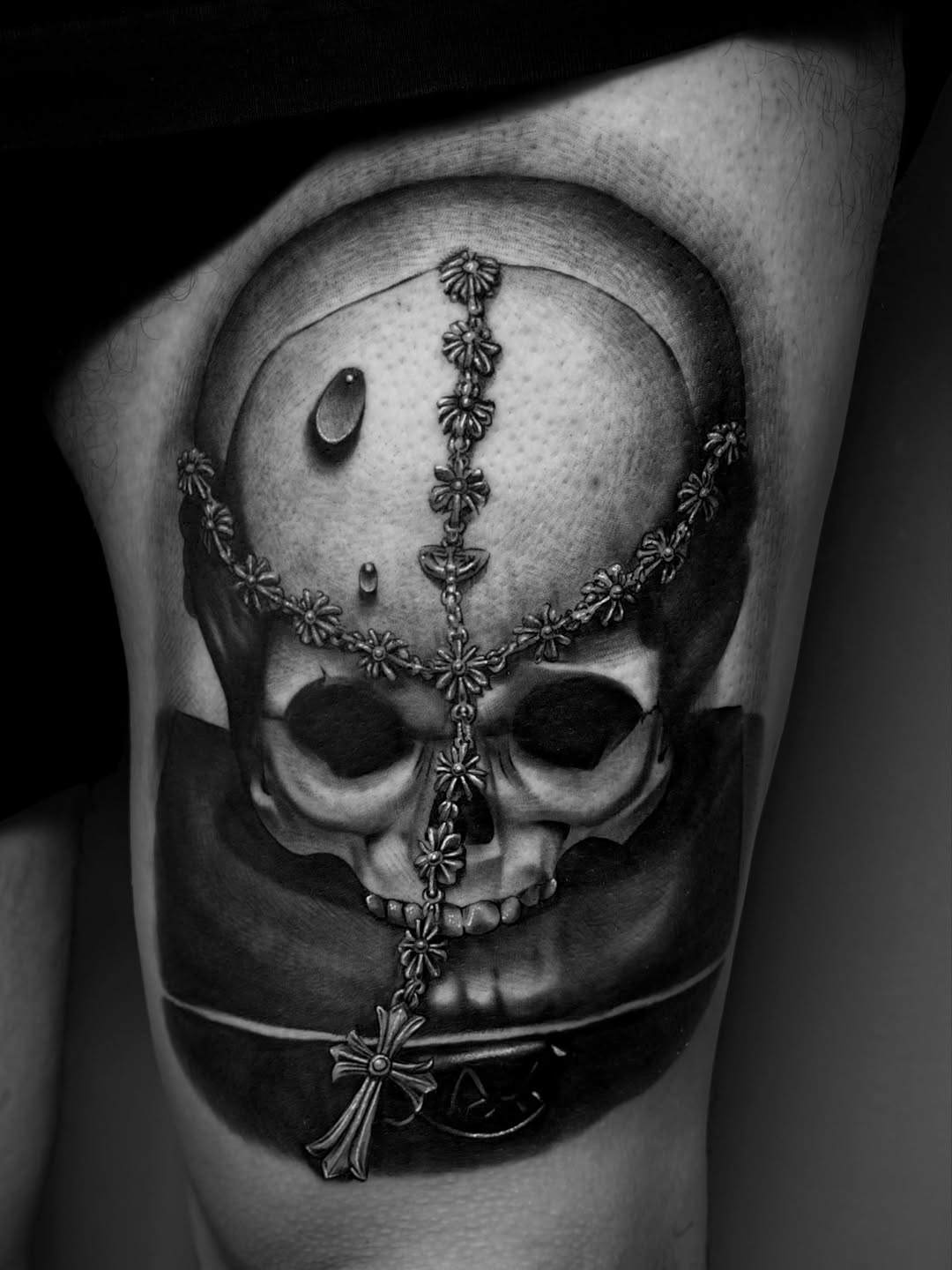 Tattoo by @ocks_tattoos β realism, black_and_grey