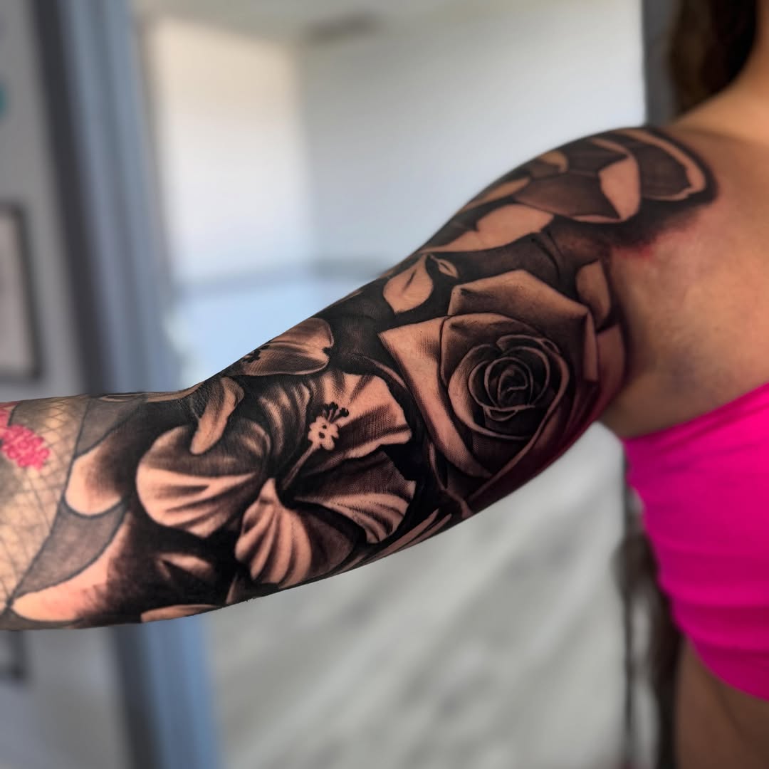 Tattoo by @isiahtats — realism, black_and_grey
