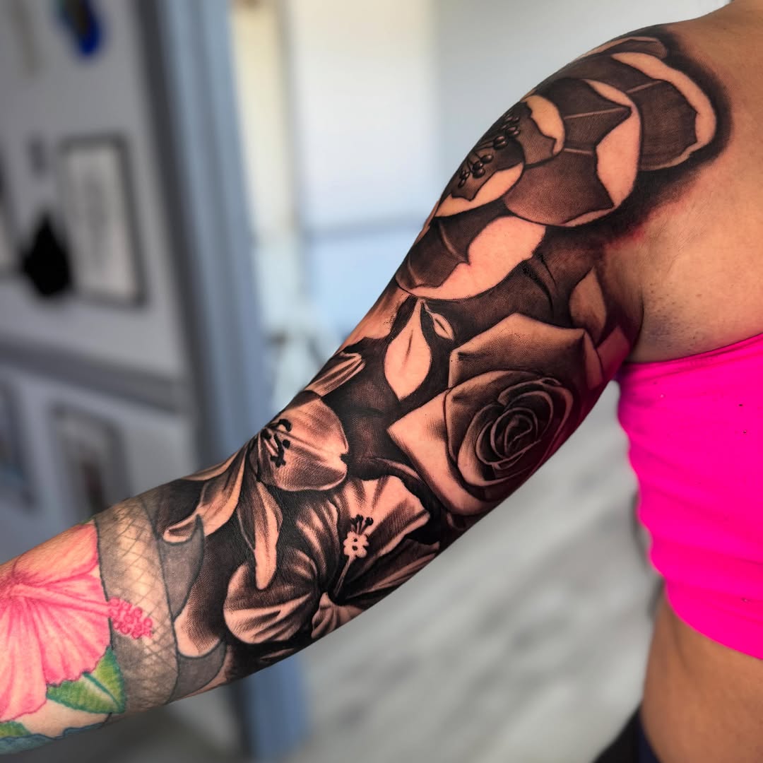 Tattoo by @isiahtats — realism, black_and_grey