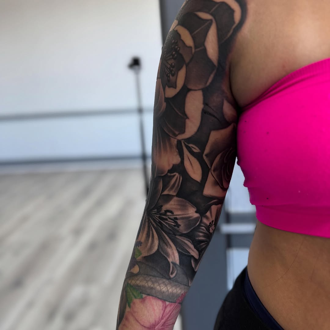 Tattoo by @isiahtats — black_and_grey, realism