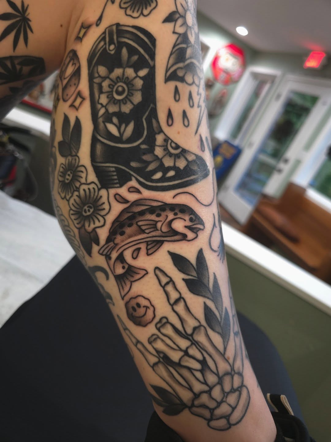 Tattoo by @jballardtattoos — american_traditional, black_and_grey