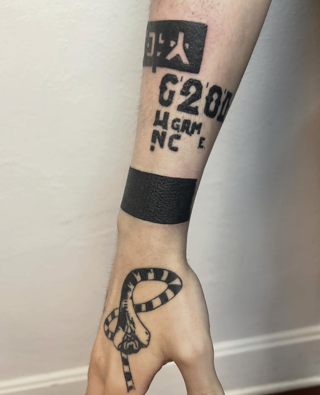 Tattoo by @amberrose.tattoos — blackwork